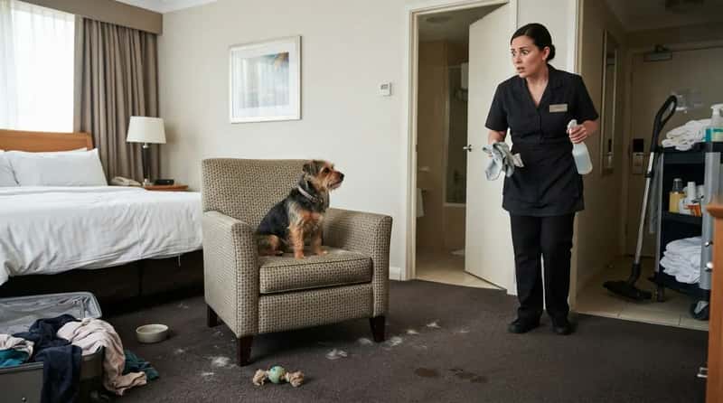 #5 - Not Disclosing That a Pet Was in the Room (Image Credits: Gemini)