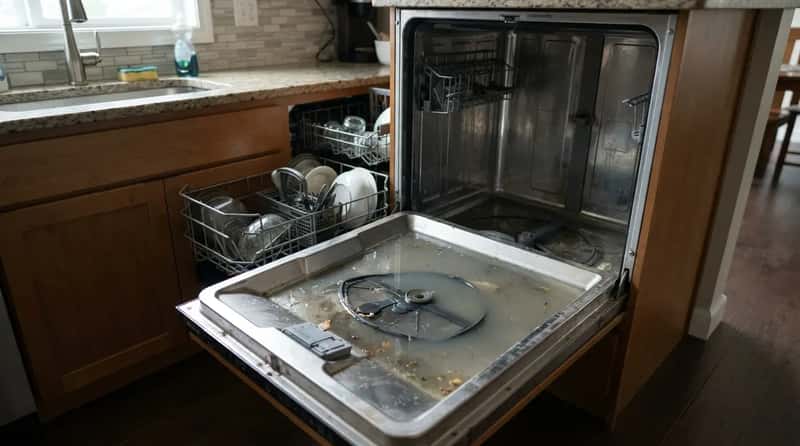 #25 - The Dishwasher That Takes "Forever" to Drain (Image Credits: Gemini)