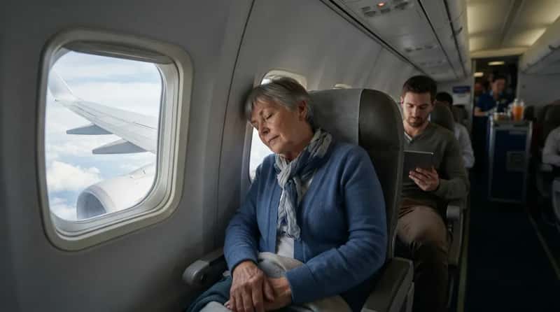 #15 - The Window Over the Wing: Great for Sleep, Risky for Legs (Image Credits: Gemini)