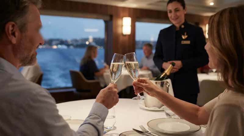 #5 - Asking For An Off-Menu Sparkling Pour For A Toast (Image Credits: Gemini)