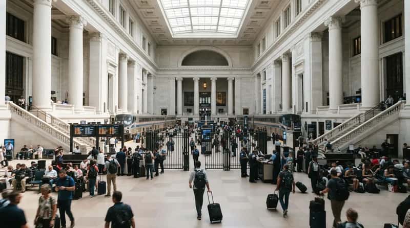 #14 - There's No Single Train From Coast to Coast, and Chicago Is the Secret Hinge (Image Credits: Gemini)