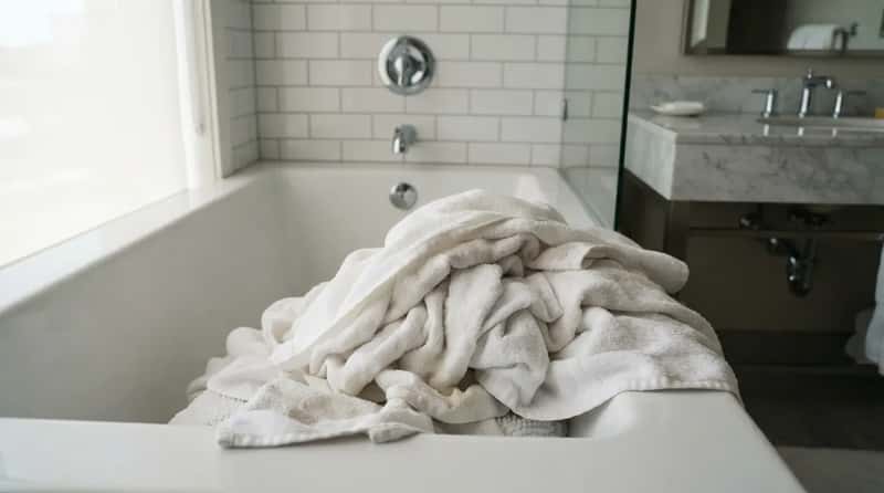 #16 - Used Towels End Up in One Predictable Spot (Image Credits: Gemini)