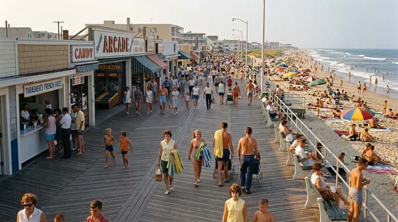 #16 - Rehoboth Beach, Delaware (Image Credits: Gemini)