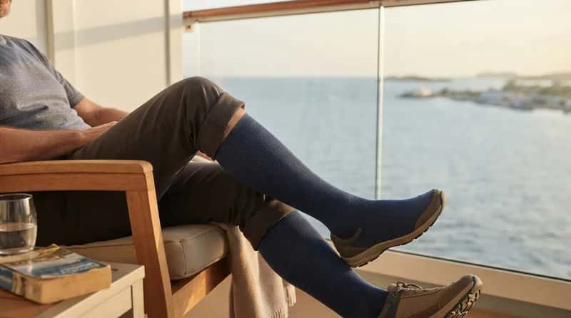 #3 - Compression Socks for the Swelling Doctors See Constantly (Image Credits: Gemini)