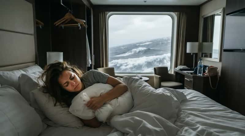 #3 - Ignoring Cabin Location When Prone to Seasickness (Image Credits: Gemini)