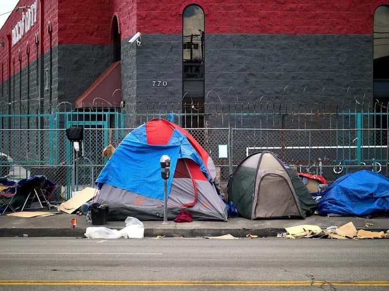 1. Skid Row, Downtown Los Angeles (Image Credits: Pexels)