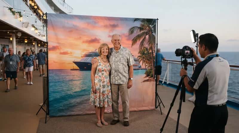 9. They Request the Same Backdrop Every Single Cruise (Image Credits: Gemini)
