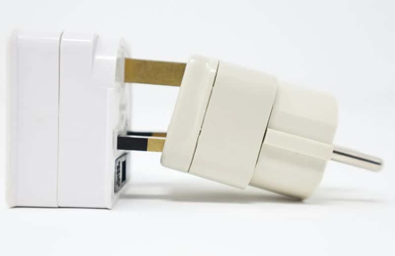 5. A universal travel adapter with actual heft to it (Image Credits: Unsplash)