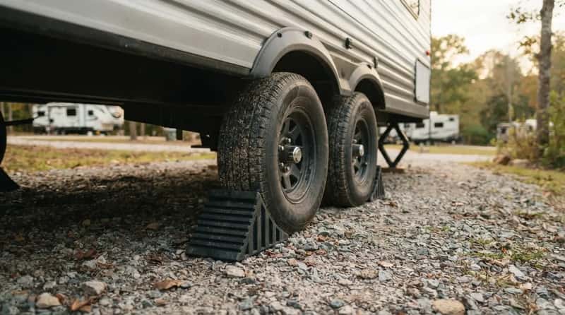 #21 - Wheel Chocks: The Cheap Wedge Everyone Skips (Image Credits: Gemini)