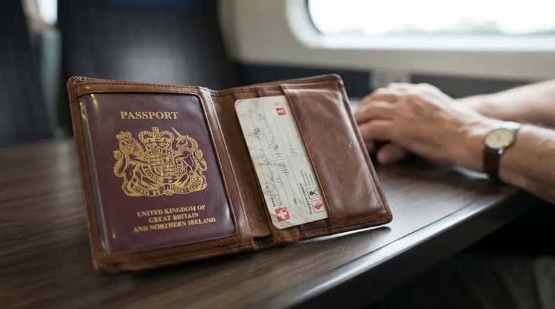 #5 - A Medical Card Sits Right Beside the Passport (Image Credits: Gemini)