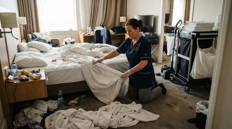 7. Skipped Service Can Hand the Next Cleaner a Harder Room (Image Credits: Gemini)
