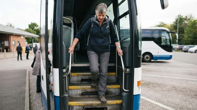 #4 - They Treat the Bus Steps Like the Hazard They Are (Image Credits: Gemini)