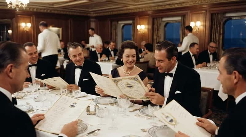 #5 - Passengers Signed Each Other's Menus Like Yearbooks on the Last Night (Image Credits: Gemini)