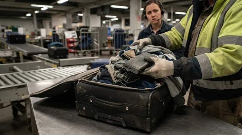 1. Lithium-Ion Power Banks Buried in Checked Luggage (Image Credits: Gemini)