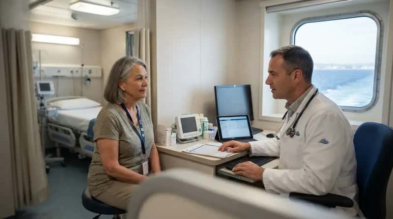 #2 - Cruise Ship Medical Care Can Come With Its Own Bill (Image Credits: Gemini)