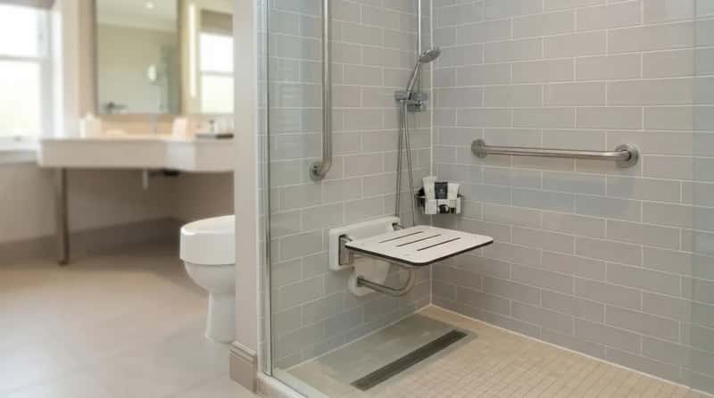 #3 - Grab Bars and Shower Seats Added Without a Formal Request (Image Credits: Gemini)