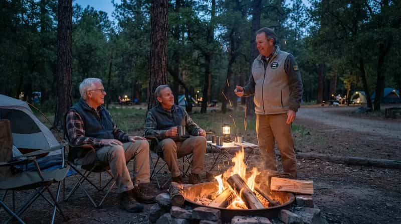 #7 - The Campfire Introduction That Seems Like Luck (Image Credits: Gemini)