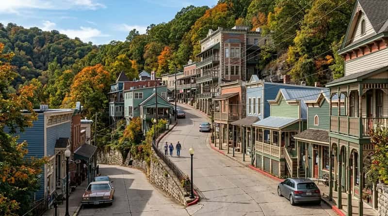 #19 – Eureka Springs, Arkansas: The Ozark Town That Terrain Preserved (Image Credits: Gemini)