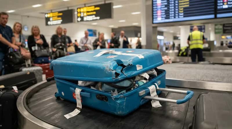 #10 - Choosing the Wrong Suitcase Shell for International Travel (Image Credits: Gemini)