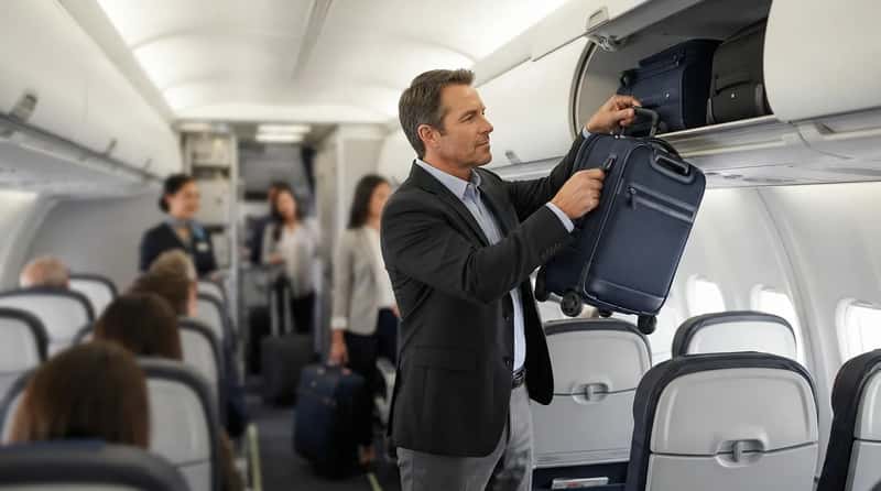 #1 - The Overhead Bin Move Gives Them Away in Under Three Seconds (Image Credits: Gemini)