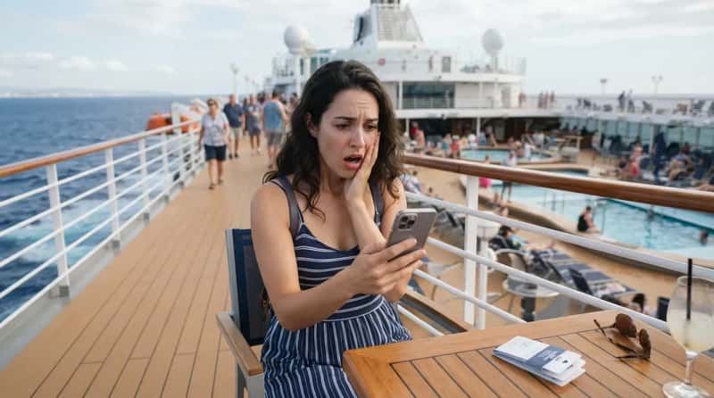 #8 - Turning On Roaming Data the Second They Board (Image Credits: Gemini)