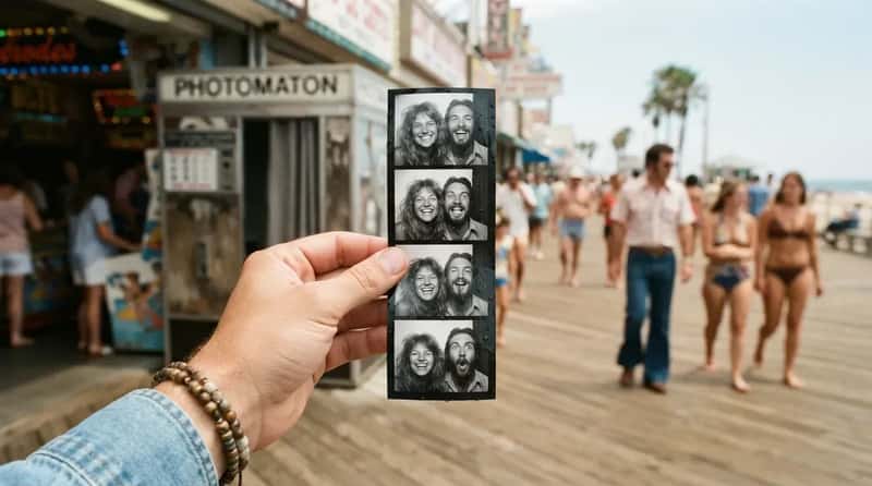 #6 - The Boardwalk Photo Booth Strip (Image Credits: Gemini)