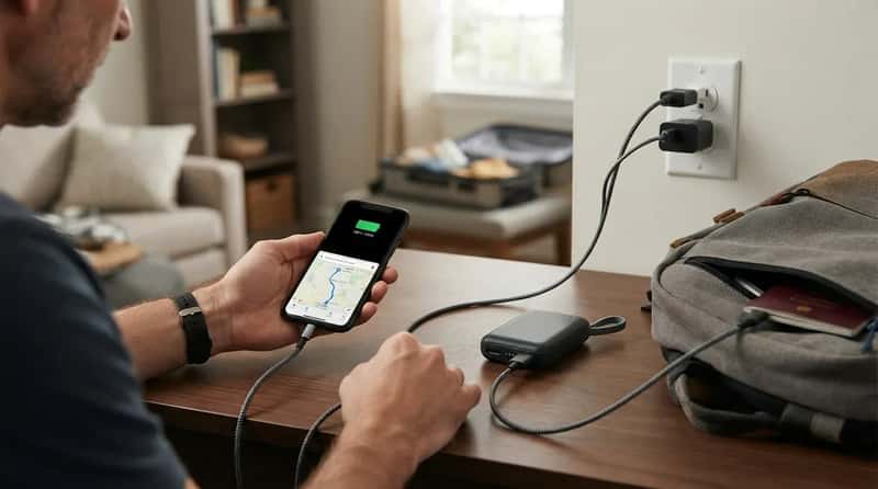 #6 - They Charge Every Device Before Leaving Home (Image Credits: Gemini)