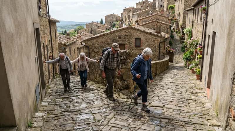 #13 - "How Many Steps, Hills, and Cobblestones Are We Talking About?" (Image Credits: Gemini)
