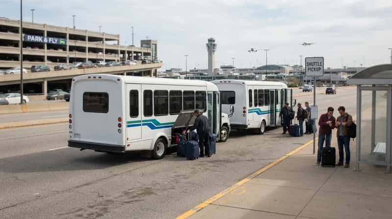 #7 - Park-and-Fly Shuttles: The Loop That Bunches Up (Image Credits: Gemini)