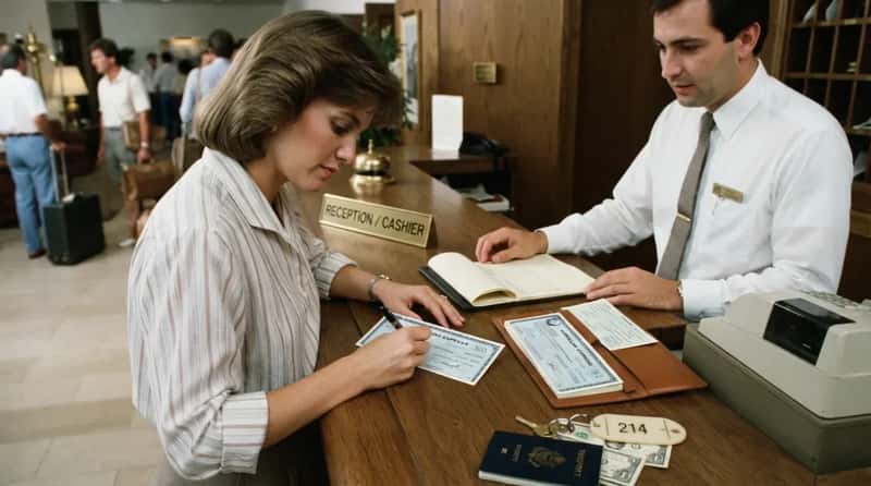 #12 - Carrying Traveler's Checks Instead of Cards (Image Credits: Gemini)