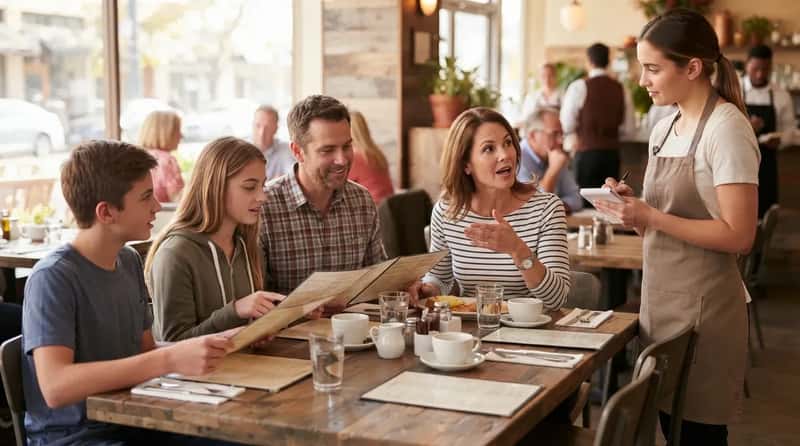 #7 - The Person Who Orders for the Whole Table Reveals the Real Dynamic (Image Credits: Gemini)