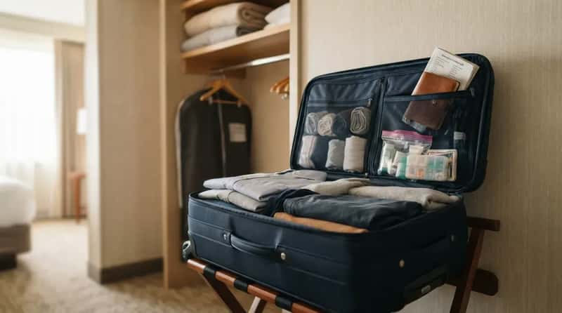 11. The Suitcase That Looks Like It Was Packed by a Professional (Image Credits: Gemini)