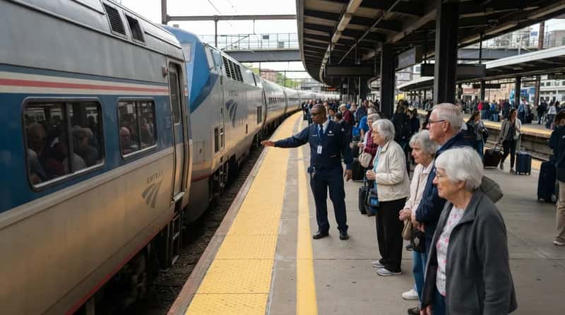 #14 - Trains Stop Closer to the Edge Than Most People Expect (Image Credits: Gemini)