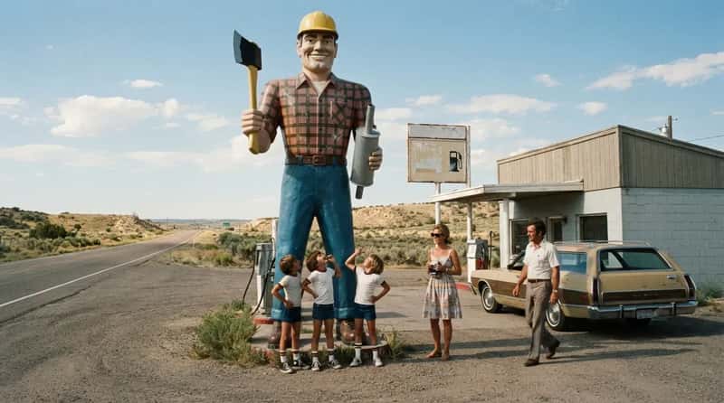 #12: The 20-Foot Giant Nobody Could Drive Past (Image Credits: Gemini)