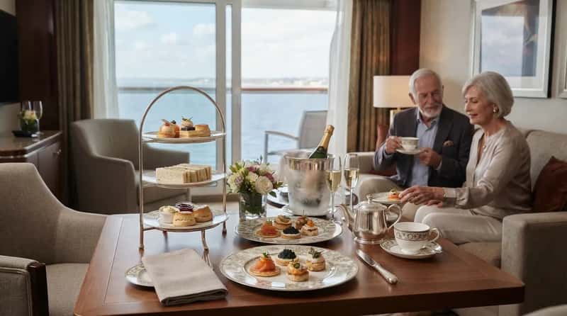 #9 - Afternoon Tea and Deluxe Canapés Delivered Like Clockwork (Image Credits: Gemini)