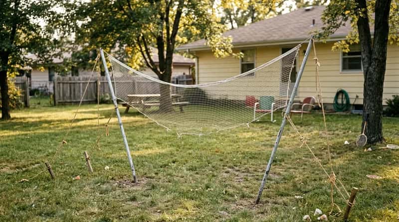 #21 - The Badminton Net That Never Came Down All Summer (Image Credits: Gemini)