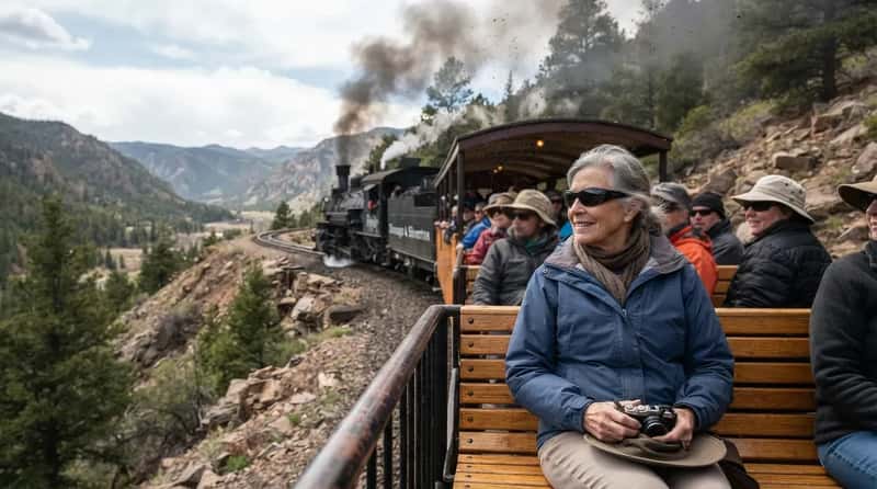 #5 - Why Sunglasses Are "Recommended" on a Steam Train (Image Credits: Gemini)