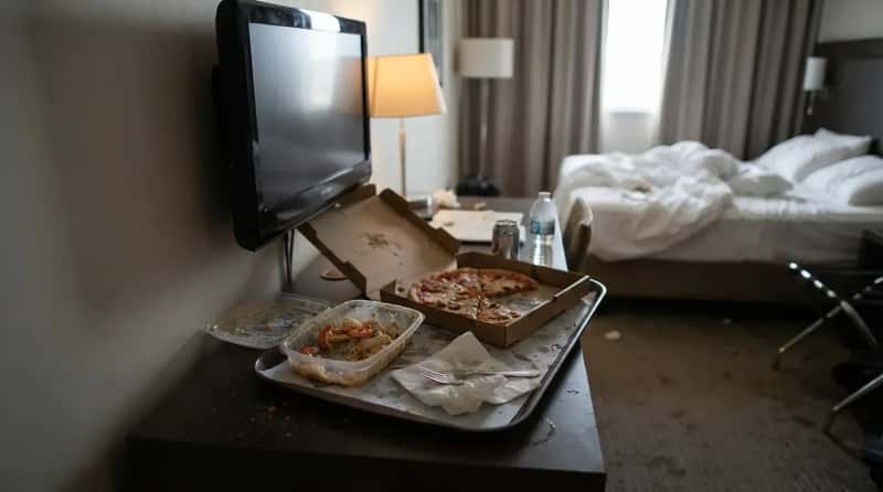 #14 - The Takeout Tray Parked by the TV for Three Days (Image Credits: Gemini)