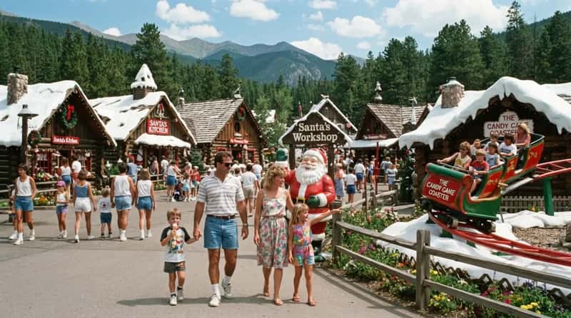 #5 - The North Pole Theme Parks That Made Christmas Last All Summer (Image Credits: Gemini)
