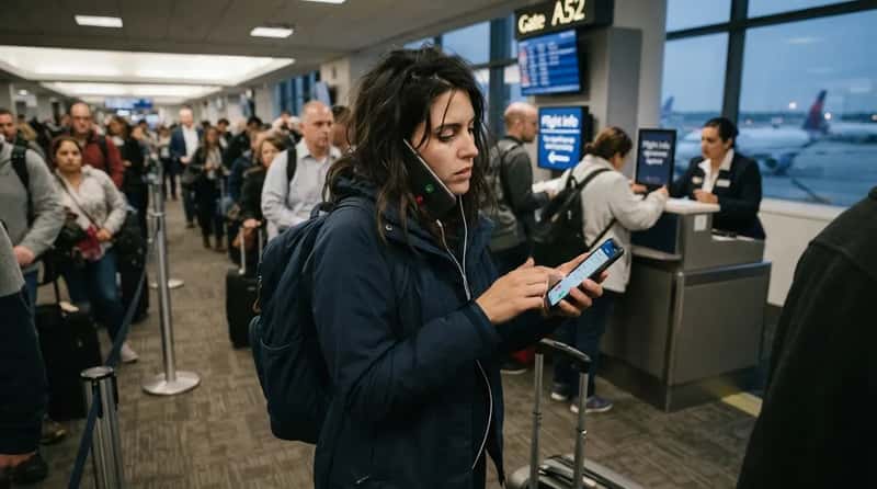 #10 - Three Lines at Once: App, Phone and Gate (Image Credits: Gemini)