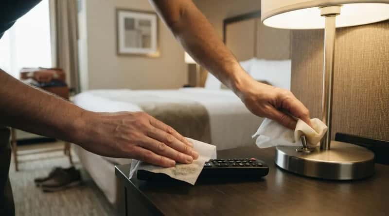 #14 - The Disinfecting Wipes That Hit the TV Remote Before the Shoes Come Off (Image Credits: Gemini)