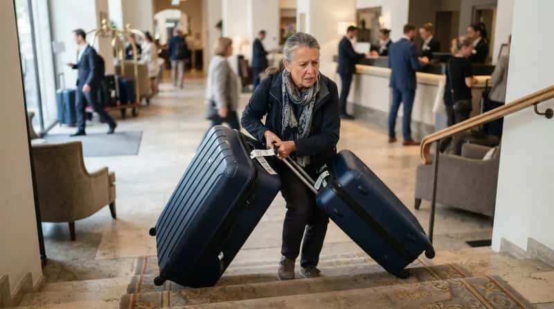 #14 - The Suitcase That Became a Daily Workout (Image Credits: Gemini)