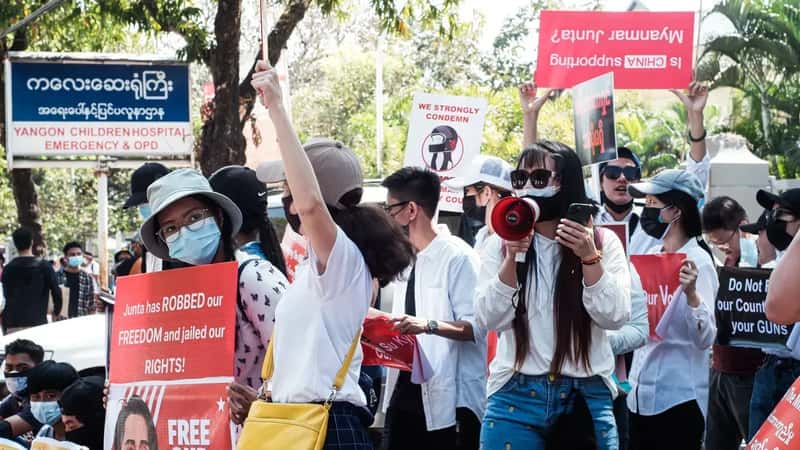 Myanmar: Military Rule Returns With Vengeance (Image Credits: Wikimedia)