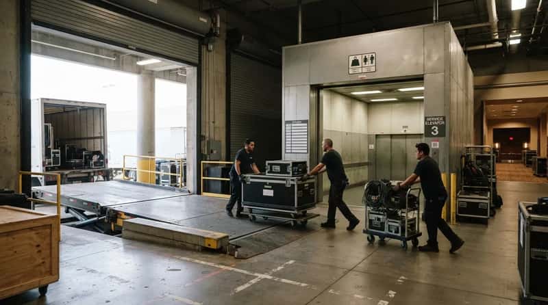 8. The Loading Dock and Elevator That Decide Everything (Image Credits: Gemini)