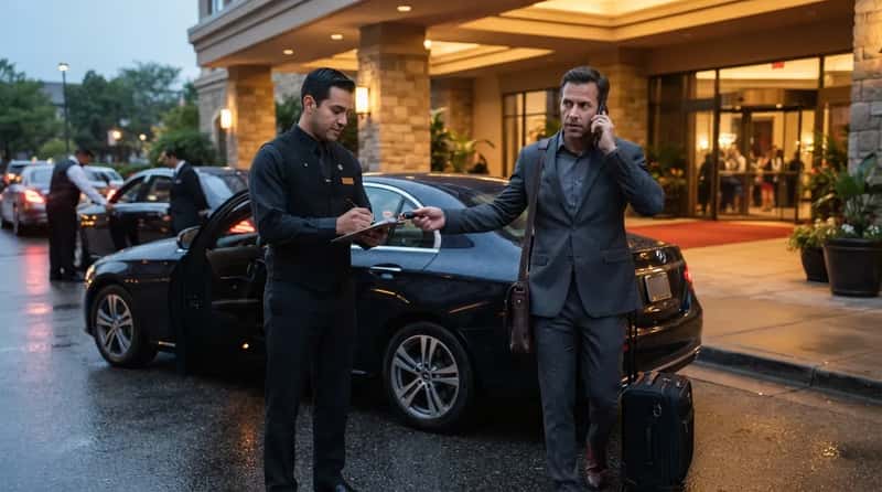 8. Business Travelers Move Like They've Done This 500 Times (Image Credits: Gemini)