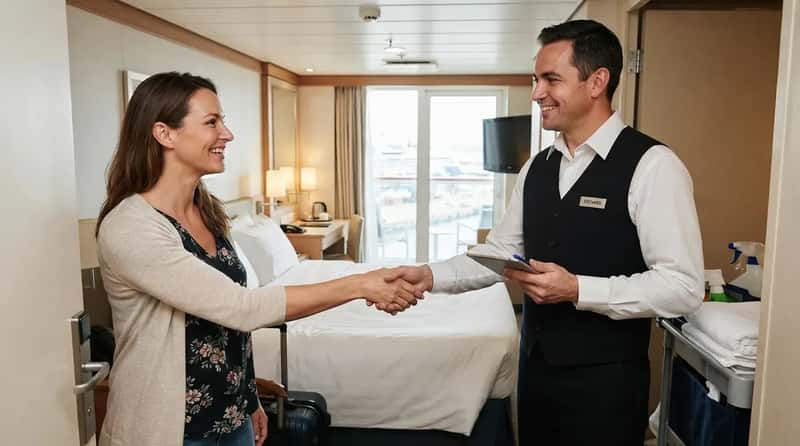 #4 - Never Actually Speaking to Your Cabin Steward (Image Credits: Gemini)