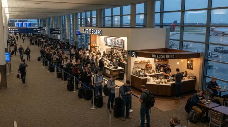 #3 - They Know Which Gate-Area Spots Are Worth the Wait (Image Credits: Gemini)