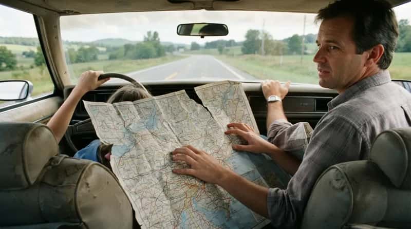 #17 - Wrestling the Paper Map Nobody Could Ever Refold (Image Credits: Gemini)