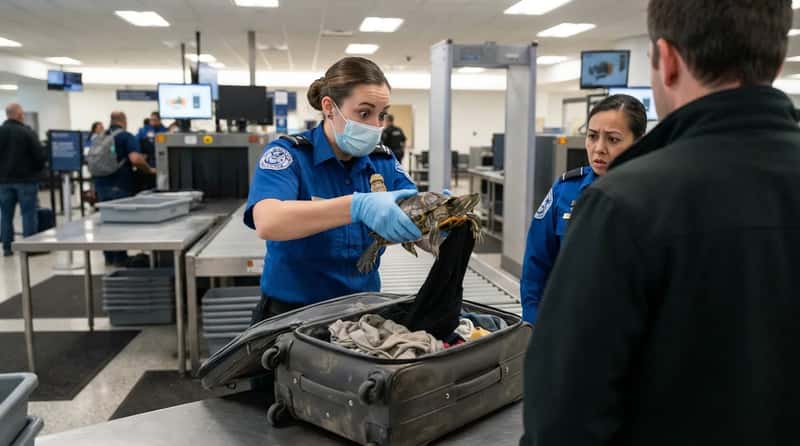 #1 - Trying to Sneak Live Animals Through Security (Image Credits: Gemini)