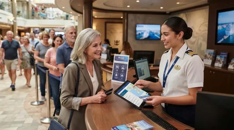 #15 - Cutting the Line for Shore Excursions and the Spa (Image Credits: Gemini)